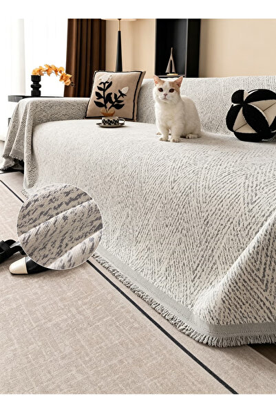 GGEROU Boho Chenille Couch Cover for Dogs Non Slip Sofa Cover Couch Slipcover...