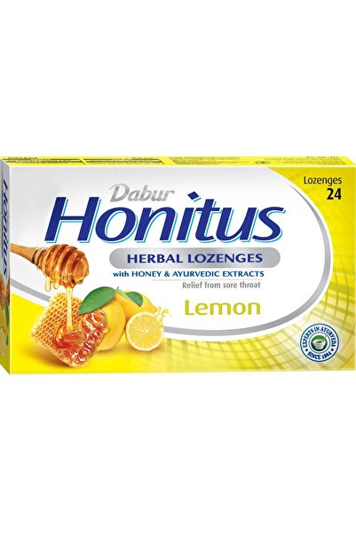 Dabur Honitus Herbal Lemon 24 Lozenges