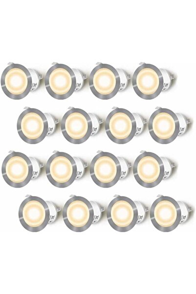 STARSTAR 16x 0.6W 12V warm deck recessed lights.