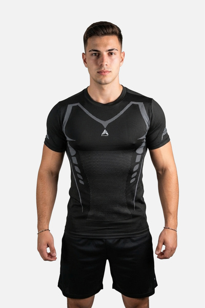 Fitskin Μπλούζα συμπίεσης Τιτάν Κορ Σανστόουν Γκρι