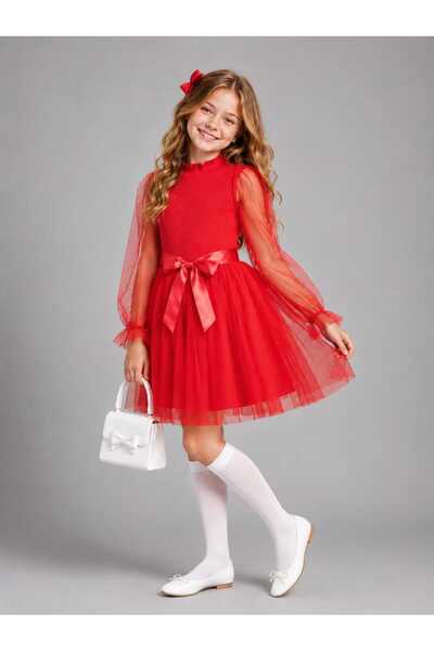 neocotton Tulle Sleeves, Unprinted Upper Part, Plain Ribbed Lining, Tutu Dress