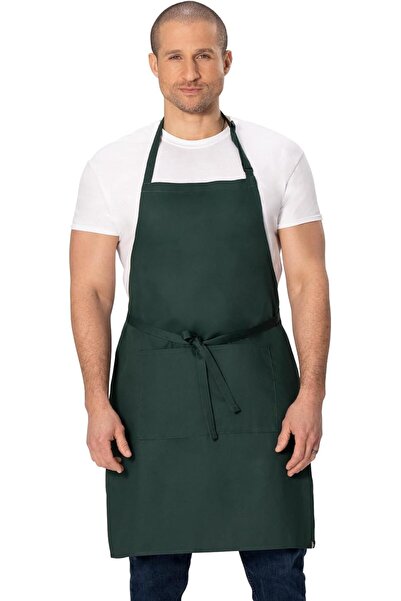 GENERAL Chef Works Unisex Butcher Apron, Black, One Size, Black, One size