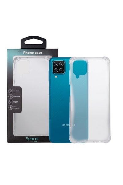 Spacer Samsung Galaxy A12 Transparent TPU Case 1.5 mm