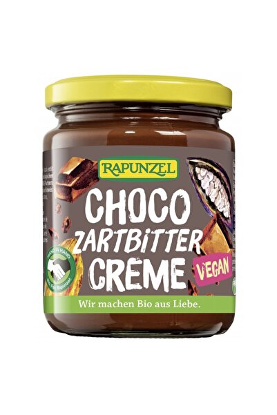 Rapunzel Cremă de ciocolată neagră vegană organică, 250g