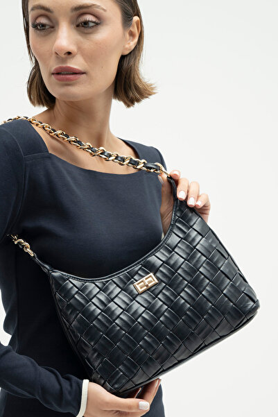 Matthew Cox Women's Shoulder Bag Dark Blue Byn2546