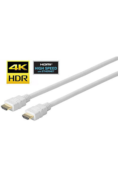 VivoLink Καλώδιο HDMI Αρσενικό σε Αρσενικό 7,5μ Λευκό Κωδικός: PROHDMIHD7.5W