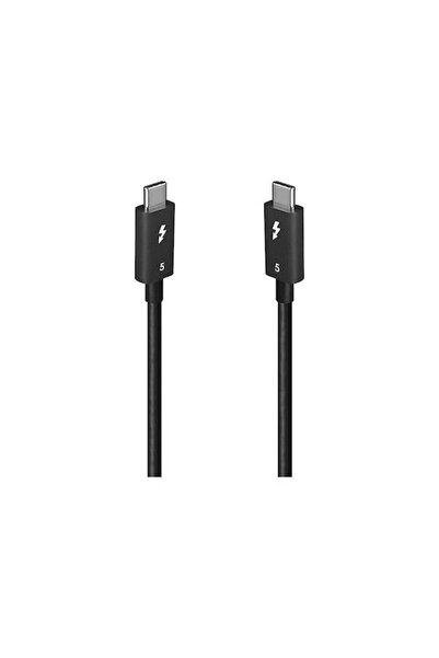 LİNDY Καλώδιο Thunderbolt 240W Μαύρο 1μ (31130)