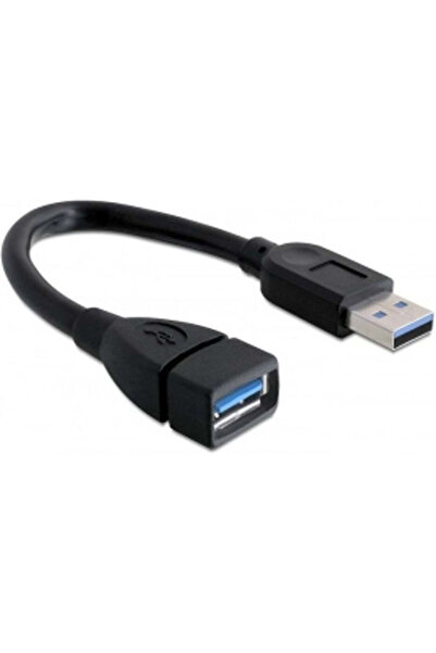 DELOCK Μετατροπέας USB-A αρσενικό σε USB-A θηλυκό 1 τεμάχιο 82776