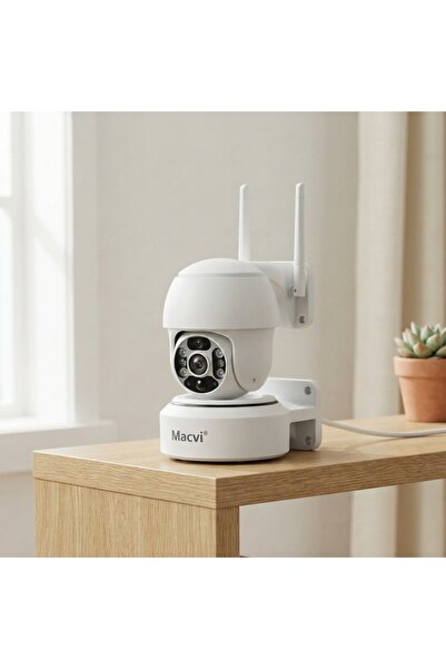 DeaL Cameră de supraveghere WiFi HD de 4MP cu rotație inteligentă — Securitat...