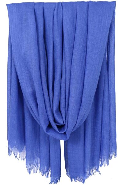 LMVERNA Women Solid Color Scarfs Large Long Lightweight Fringed Headscarf Lin...