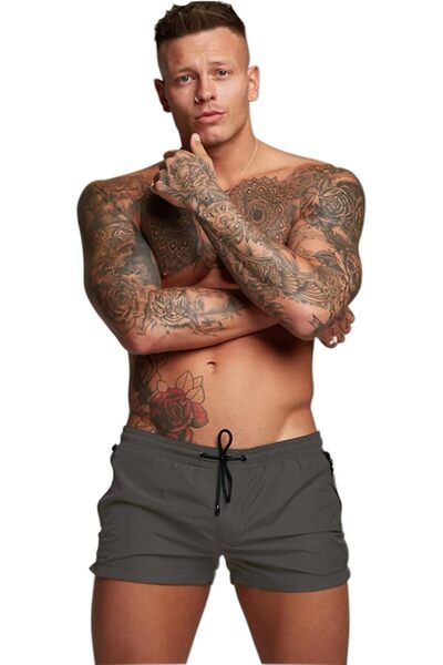 GENERAL Men’s Swim Trunks Quick Dry Swim Shorts Board Shorts with Triangle Me...