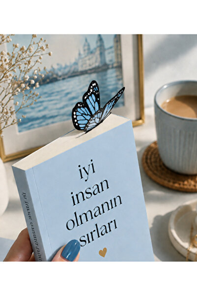 Pernator Kelebek Tasarımlı Kitap Ayracı Dekoratif Sevimli Kitap Ayracı