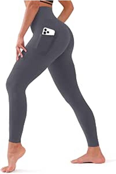 Bluemaple 4 Pack Leggings for Women Butt Lift High Waisted Tummy Control No S...