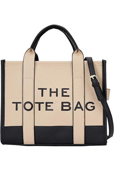 GENERAL The Tote Bags for Women - Large PU Leather Tote Bag Trendy Travel Tot...