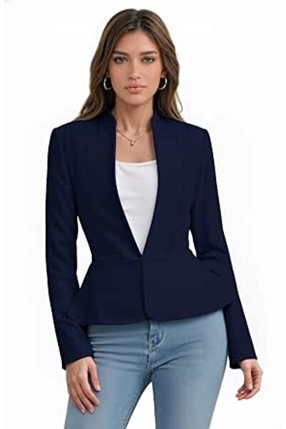Hybrid & Company womens Classic Classic | Classic peplum silhouette, double l...