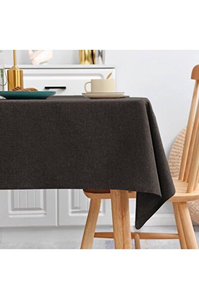Generic Brand Rectangular linen tablecloth, 110*160 cm. High quality, splash-...