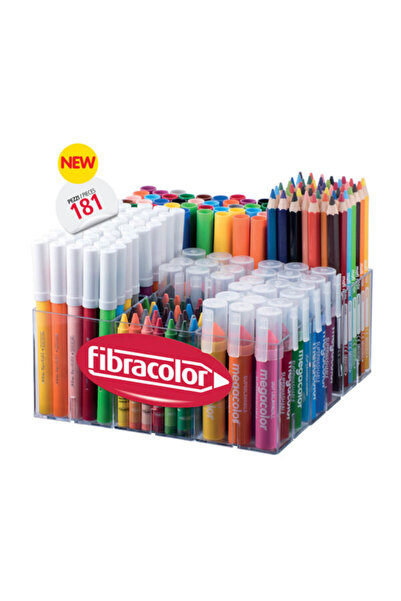 MC Micostore Multibox Junior 181 pieces Fibracolor