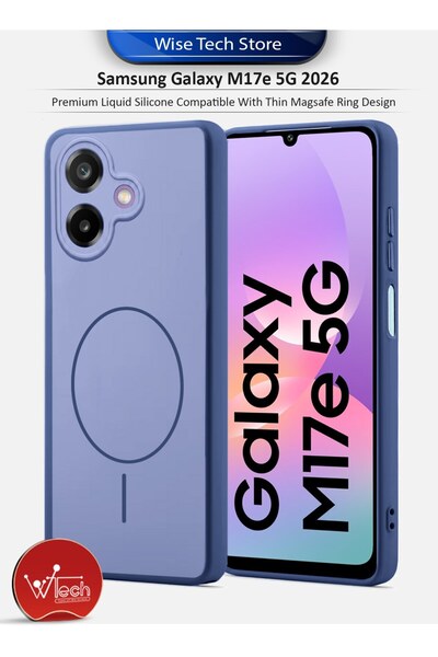 Wtech Samsung Galaxy M17e 5G 2026 SilkTouch Premium Matte Silicone Protective...