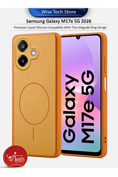 Wtech Samsung Galaxy M17e 5G 2026 SilkTouch Premium Matte Silicone Protective...