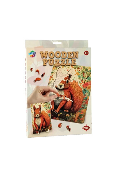 MC Micostore Puzzle lemn Veverita 130 piese Grafix