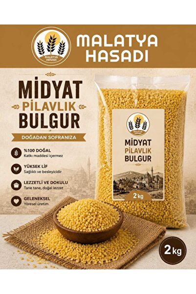 Yerli MİDYAT PİLAVLIK BULGUR 2 KG
