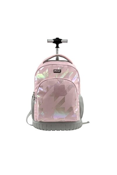 MC Micostore Troller bag Must Team 31x22x45cm 3 compartimente Hologram Pink Must