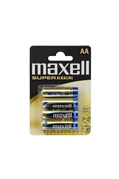 Alista Home Baterii alcaline AA LR6 1.5V, blister cu 4 bucăți, de lungă durat...