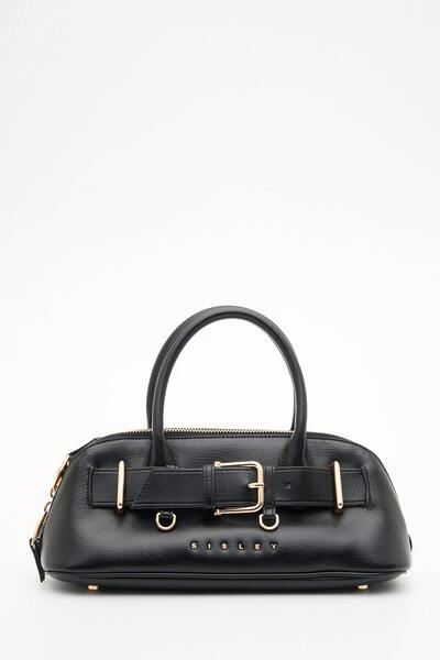 Sisley حقيبة يد نسائية سوداء SLY483