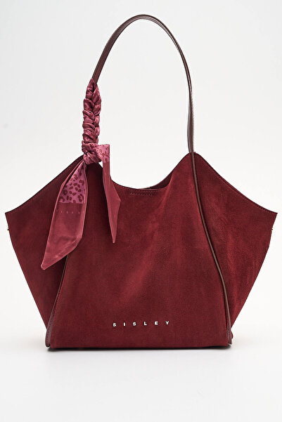 Sisley Women's Shoulder Bag Bordo Sly519