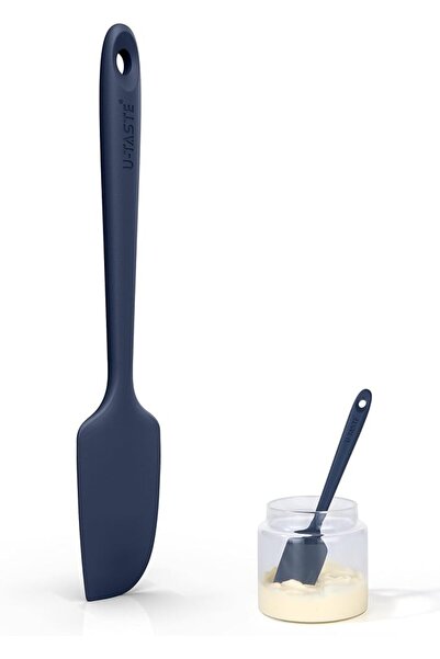 U-Taste 22,7cm Small Silicone Spatula for Cooking Scraping (Aqua Sky) | 315°C...