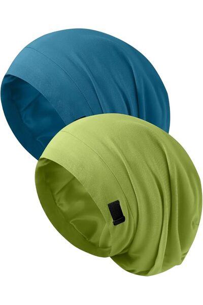ZHENSILK Silk Bonnet for Sleeping Women, Adjustable Silky Satin Lined Sleep C...