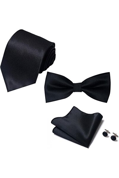 GENERAL [5 in 1] Men's Pretied Bow Ties Paisley Floral Stripe Bow Tie, Pocket...