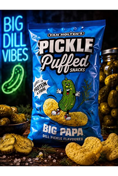 Van Holtens Van Holten's Pickle Puffed Snacks Big Papa 90g