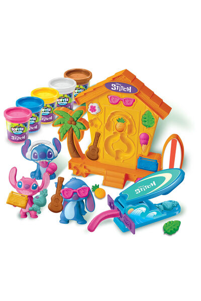 LEXIBOOK Cra-Z-Art Softee Dough Stitch - Σετ Μαλακής Πλαστελίνης με Καλούπια ...