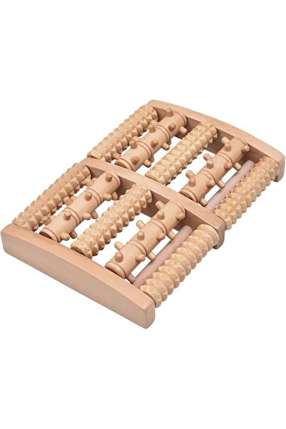 AZONEE Wooden Foot Massage Roller, Manual Wooden Roller for Plantar Fasciitis...