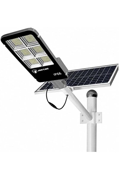 Jortan 100W Solar LED Street Light with Pole – IP66 Waterproof Outdoor Securi...