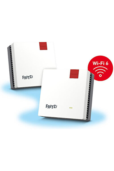 Ticaret Avm AVM Fritz!Mesh Επεκτατής WiFi Διπλής Ζώνης (2.4 & 5GHz) 3000Mbps