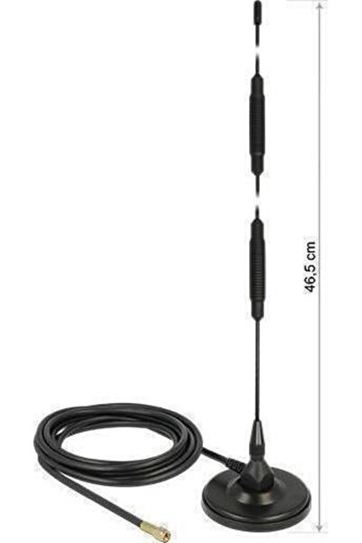 DELOCK 12428 Εξωτερική Κεραία Wi-Fi 4G Πανκατευθυντική 7dBi με Σύνδεση SMA
