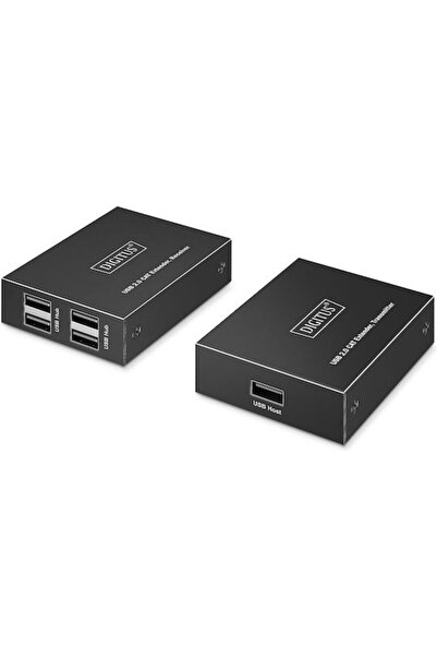 Digitus Επεκτατήρας USB Hub DA-73120 4 θύρες USB-A 2.0 Εμβέλεια 150μ με χρήση...