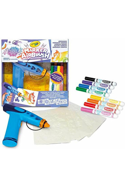 Crayola Σετ Χρωματισμού με Μαρκαδόρους και Αερογράφο