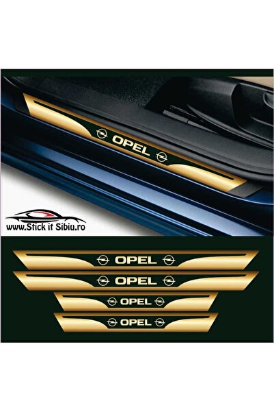StickITsibiu Set Protectie Praguri Opel Model 2 - Stickere Auto | Rezistent A...