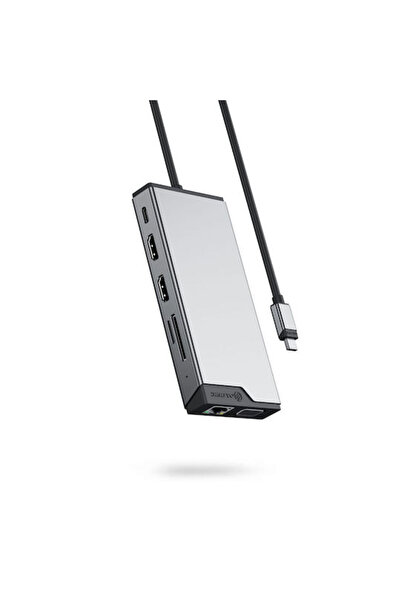 Alogic 12-σε-1 Σταθμός σύνδεσης USB-C με HDMI 4K, PD, Ethernet και υποστήριξη...