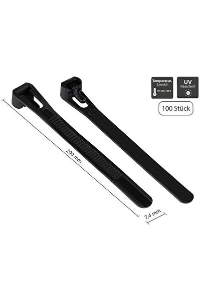 Good Connections Πλαστικά δεματικά καλωδίων 100 τεμάχια KAB-R20S74