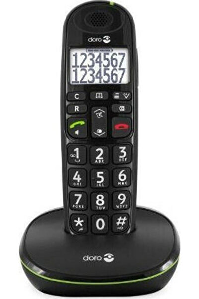 Doro Ticaret Doro PhoneEasy 110 Ασύρματο Τηλέφωνο Μαύρο