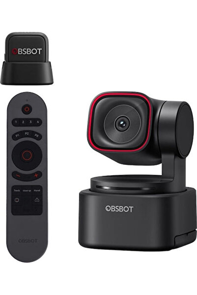 Obsbot Tiny 3 Lite Κάμερα Web 48MP 4K@30fps 1080p@120fps Ενσωματωμένο Μικρόφω...