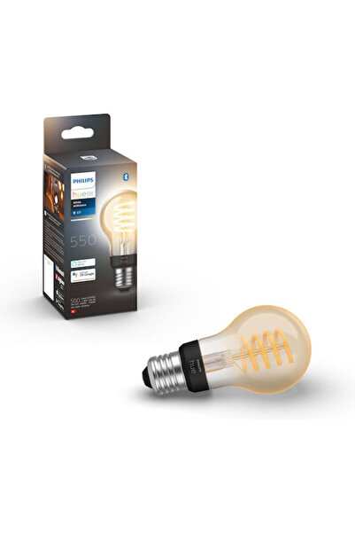 Philips Έξυπνη λάμπα LED 7W για ντουί E27 και σχήμα A60 Ρυθμιζόμενο Λευκό 550...