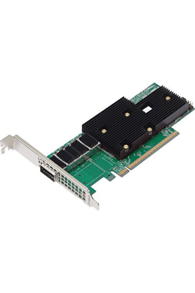 BROADCOM P1400gd Κάρτα Δικτύου PCIe 5.0 X16 Χαμηλού Προφίλ 400 Gigabit QSFP11...
