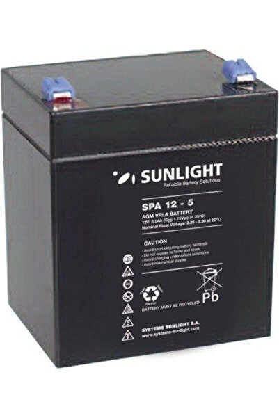 Sunlight Μπαταρία UPS με χωρητικότητα 5Ah και τάση 12V 0285942