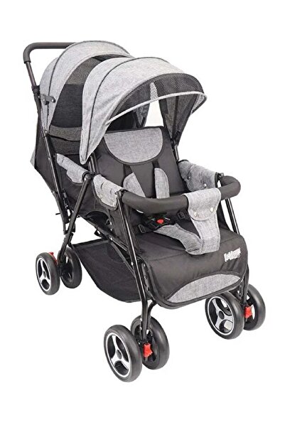 Fun Moment Foldable 2 Seats Baby Twin Stroller