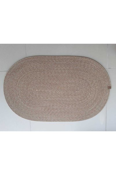 MTG JÜT TASARIM Jute Cord Rope Door Mat Bathroom Hallway Entrance Carpet Floor Mat